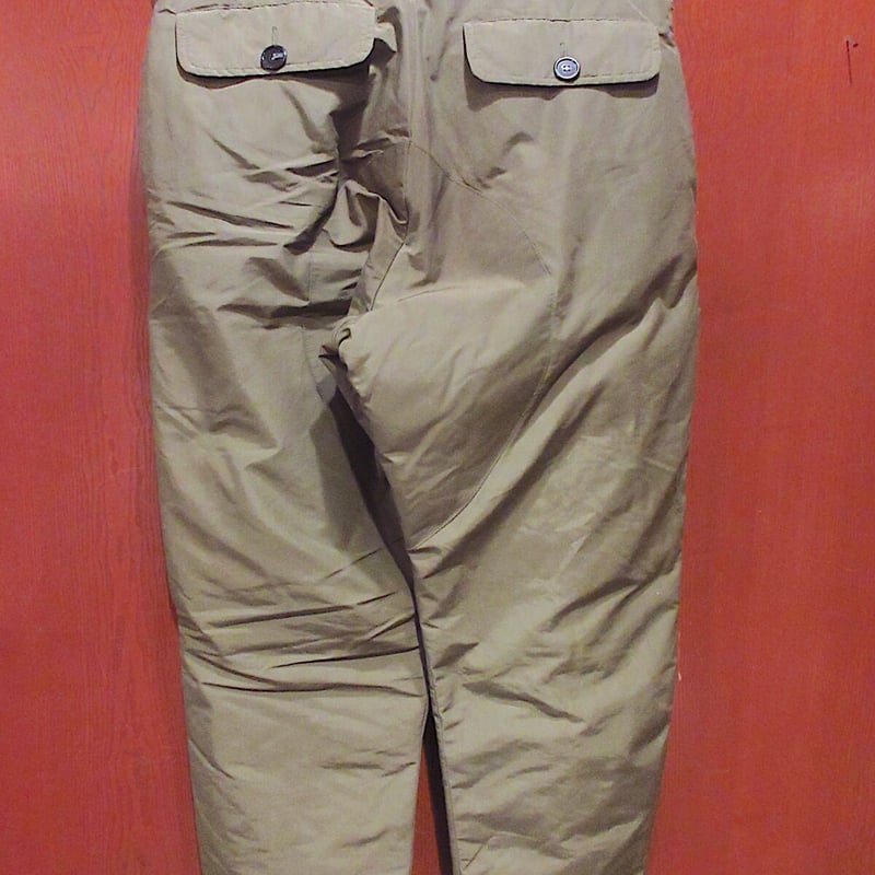 ビンテージ70's○Eddie Bauerダウンパンツ表記L○220311r3-m-pnt-o
