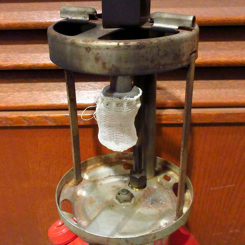 ビンテージ50's○Coleman 200A イエローボーダー 点火確認済み