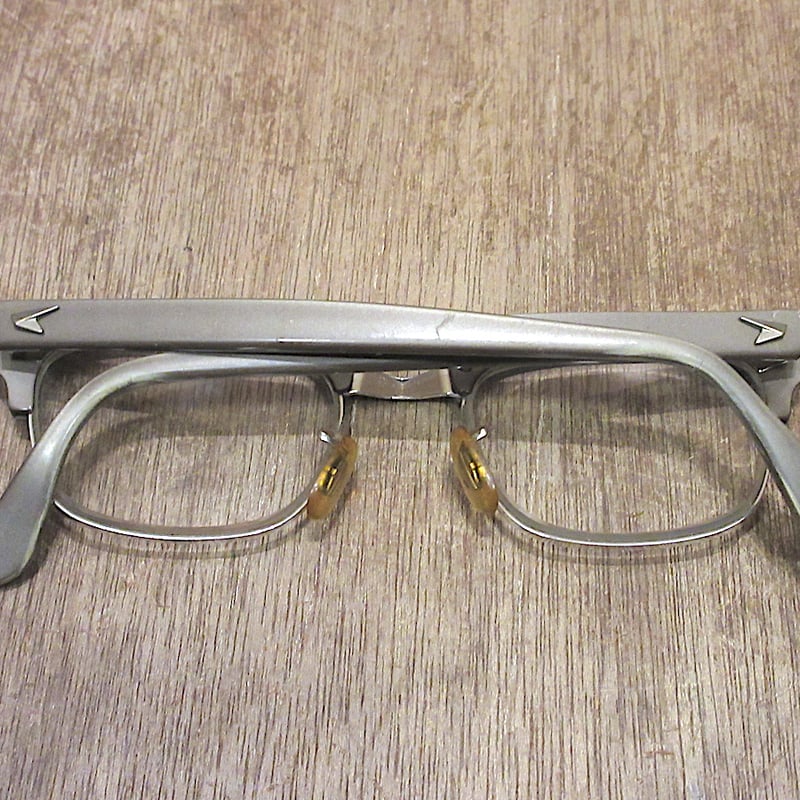 ビンテージ50's○B&L 1/10 12KGFサーモントブロー眼鏡○241107z7-eyg