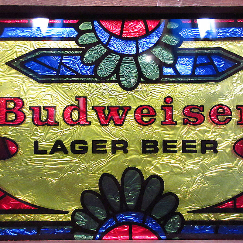ビンテージ○Budweiserビールサイン○210613n4-sign バドワイザー
