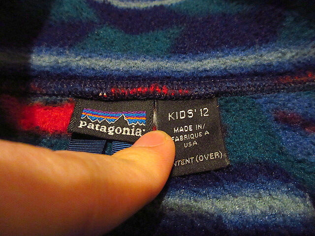 希少】patagonia パタゴニア 手袋 Lサイズ フリース ネイティブ柄 希少