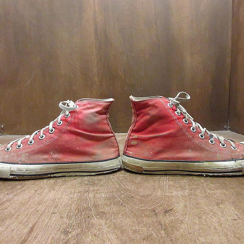 ビンテージ90's○CONVERSEオールスターHI赤size 9○230924i2-m-sn