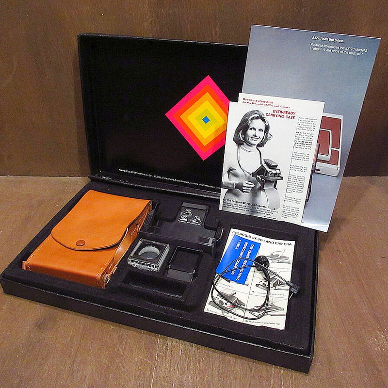 POLAROID SX-70 アクセサリーキット ポラロイド ビンテージ ビンテージ70's○POLAROID SX-70アクセサリーキット○210913i5