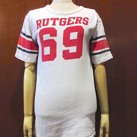 70s ラッセルアスレティック フットボールTシャツ チャンピオン RUSSELL ATHLETIC(ラッセルアスレティック) 70s メッシュTEE