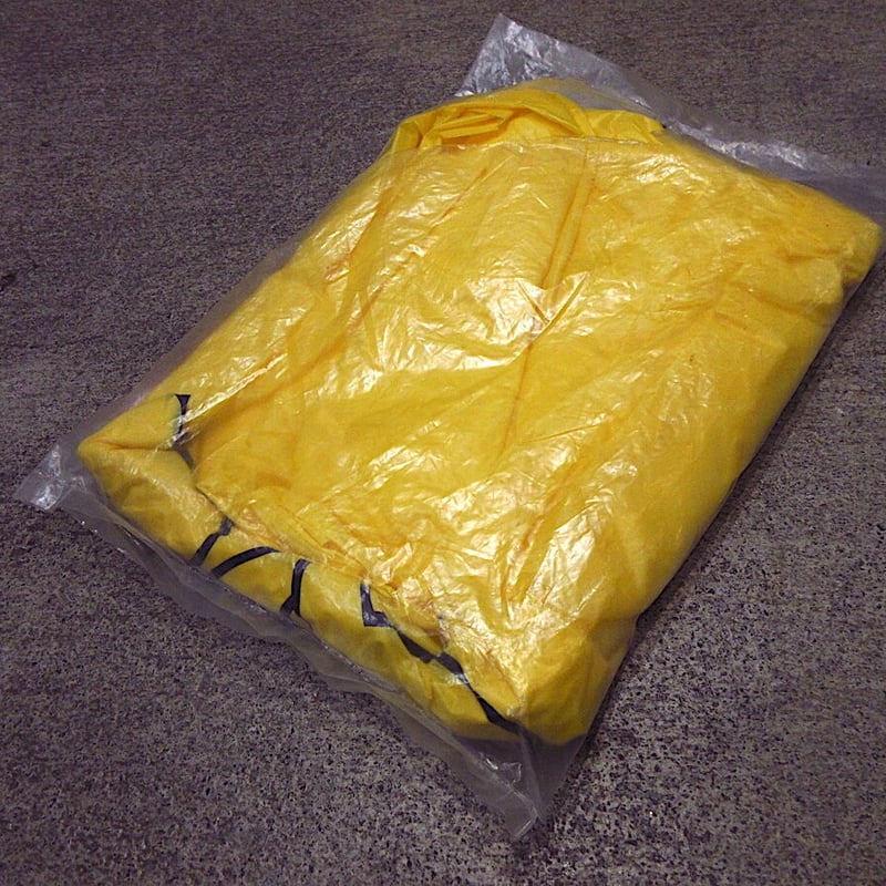 ビンテージ80's○DEADSTOCKキッズミッキービニールレイン