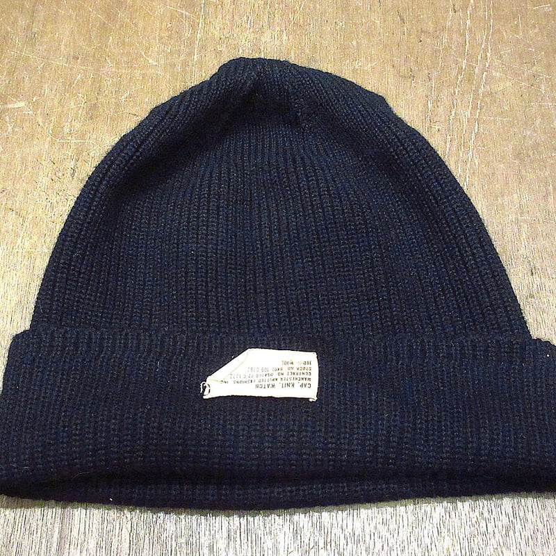 ビンテージ70's○U.S.NAVYウールワッチキャップ○210923k1-m-cp