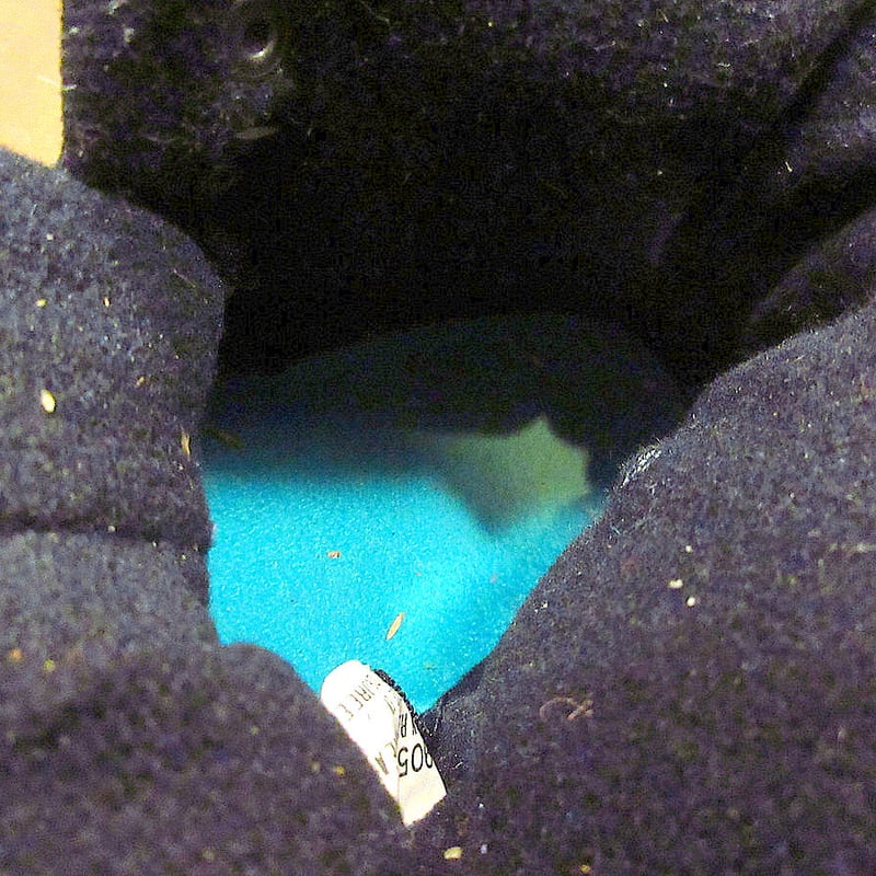 90s NIKE ベンチコート ロング 黒 青 スオッシュ L 中綿 古着 90s NIKE ベンチコート ロング 黒 青 スオッシュ L 中綿 古着