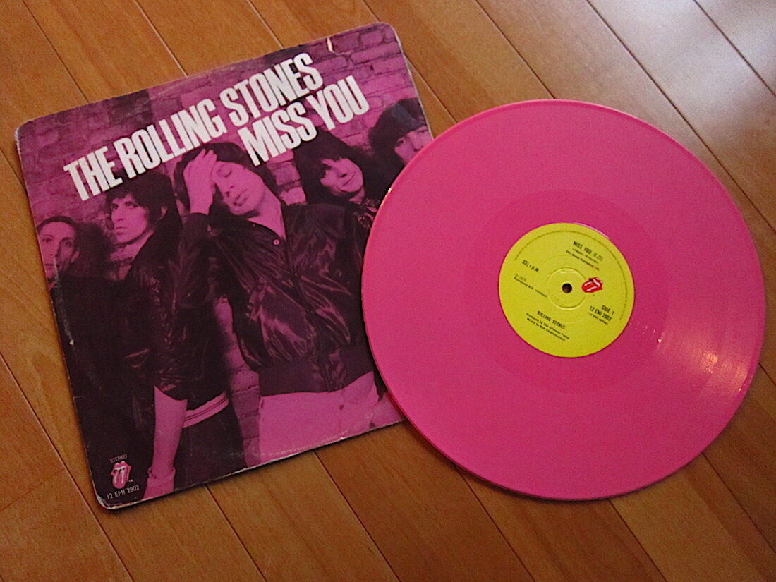 The Rolling Stones Miss You 12inch ２枚セット THE ROLLING STONES○MISS YOU Rolling Stones Reco