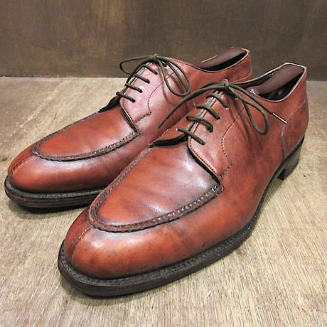 ヴィンテージ　薄ピンク革靴　ドレスシューズ ピンク系 ドレスシューズ・革靴・ビジネスシューズ(メンズ