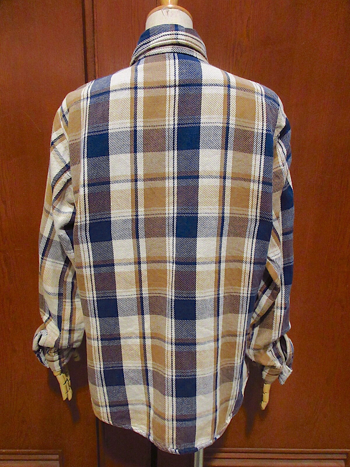 ビンテージ80's○FIVE BROTHERチェックヘビーネルシャツsize M○220619