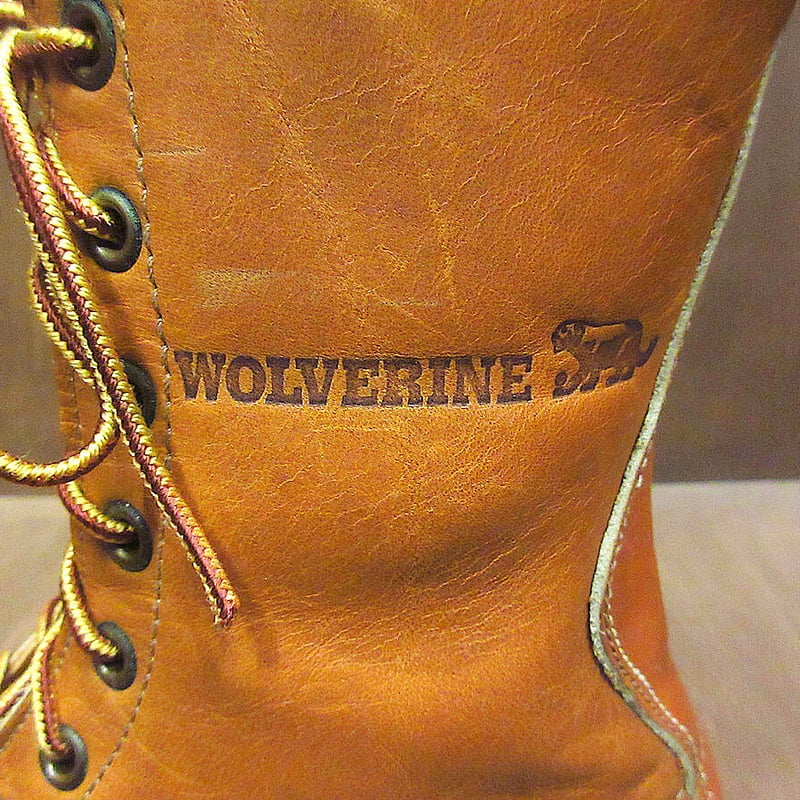 ビンテージ80's○DEADSTOCK WOLVERINEモックトゥワークブーツ ビンテージ80's○DEADSTOCK WOLVERINEモックトゥワークブーツ