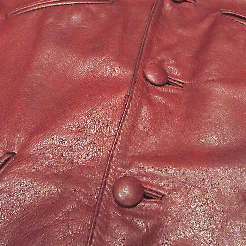 70s GLASSWATER グラスウォーター レザージャケット 70s グラスウォーター ライダースジャケット レザーjk 本革