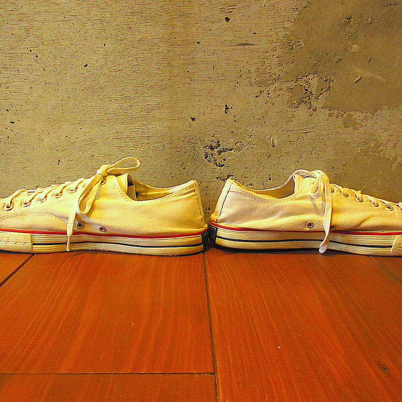 ビンテージ60's70's○CONVERSE COACHキャンバススニーカーsize 12○2...