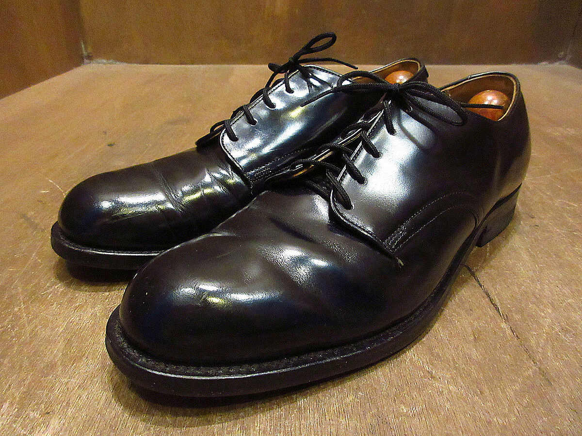 ビンテージ70's○U.S.NAVYレザーソールサービスシューズ7 1/2 R