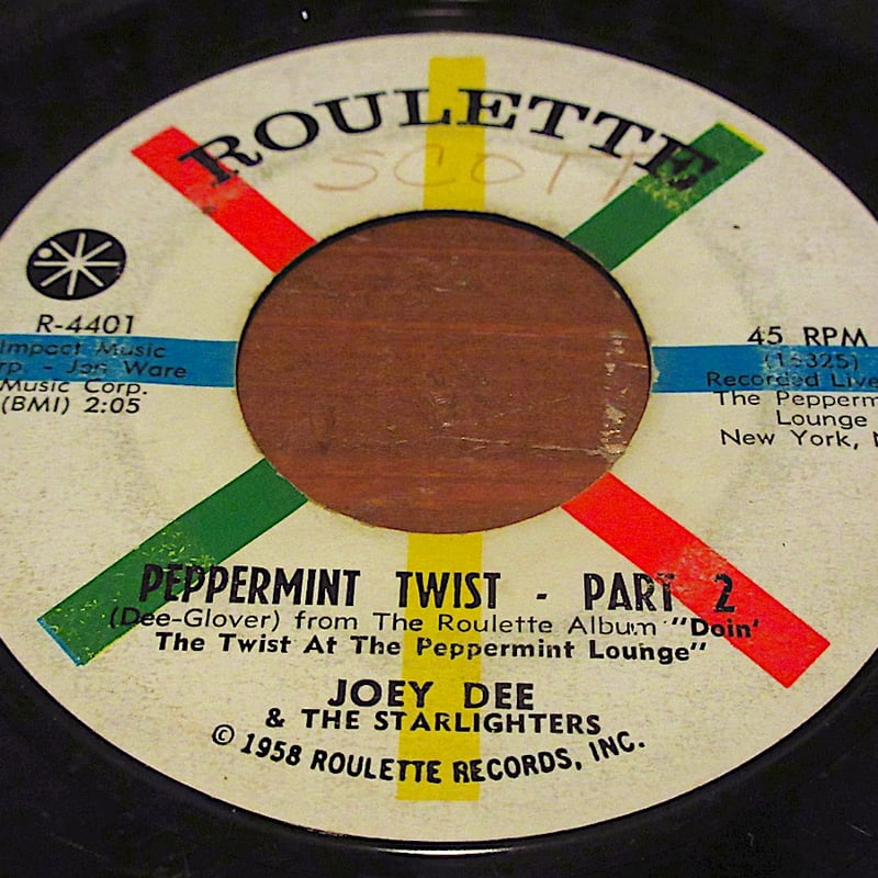 JOEY DEE & THE STARLITERS○Peppermint Twist - Pa...