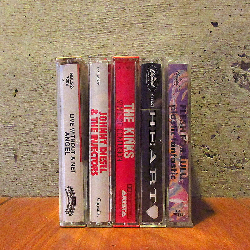 ロック・バンド系カセットテープ5点セット○250614k7-otclctまとめ売り