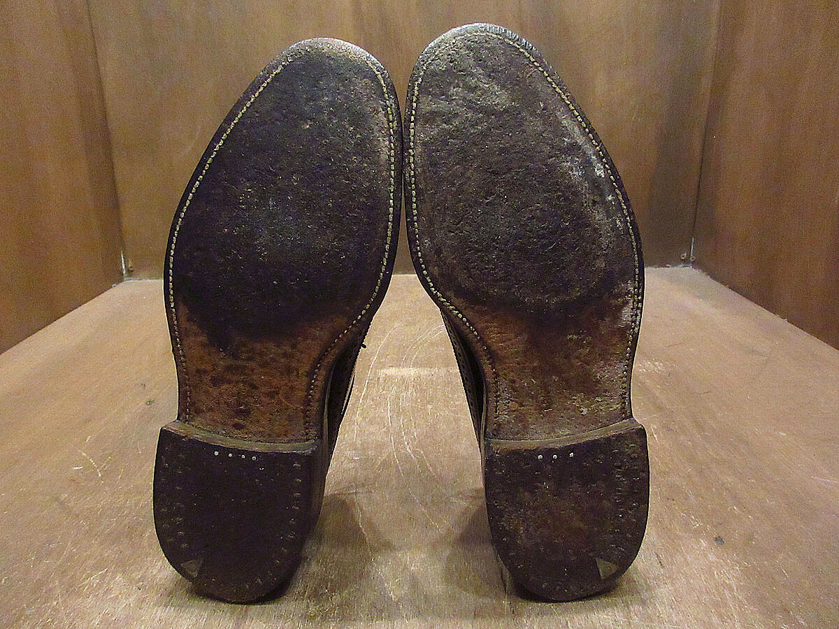 ビンテージ60's70's○REGALコードバンウイングチップシューズ