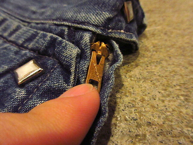 ビンテージ50's○Levi'sショートホーンデニムランチパンツW70cm ビンテージ50's○Levi'sショートホーンデニムランチパンツW70cm