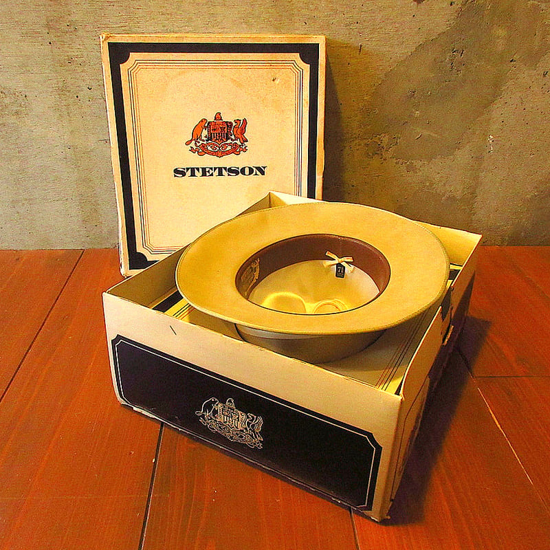 stetson フェドラハット　7 5/8 61センチ　80's ビンテージ70's○STETSON OPEN ROADフェドラハットsize 7 5/8○23