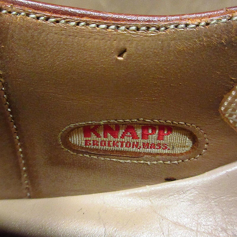 50s ビンテージ KNAPP BROS コンビシューズ 50s ビンテージ KNAPP BROS コンビシューズ