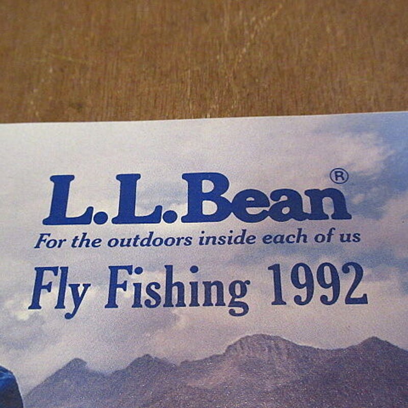 LLBean 1979年　カタログ ビンテージ90's○L.L.Bean 1992年フライフィッシングカタログ