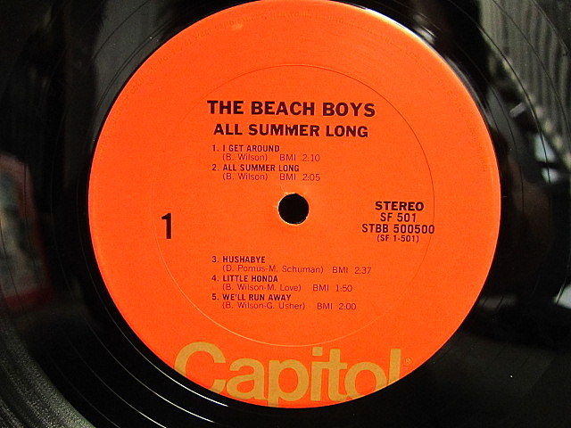 USorg盤 The Beach Boys レコード 良ジャケ 1985年 国内盤 ビーチ・ボーイズ Beach Boys LP