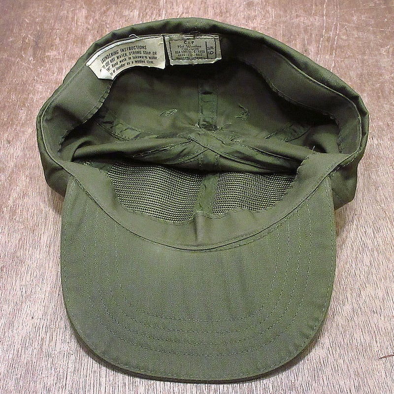 ビンテージ70's○U.S.ARMY OG-106ユーティリティキャップsize 6 ビンテージ70's○U.S.ARMY OG-106ユーティリティキャップsize 6