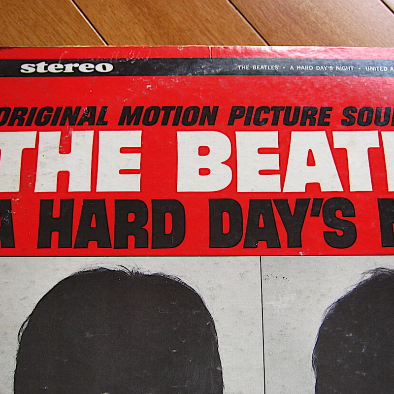 BEATLESビートルズ☆Hard Day´s Nightレア南米盤LPレコード-