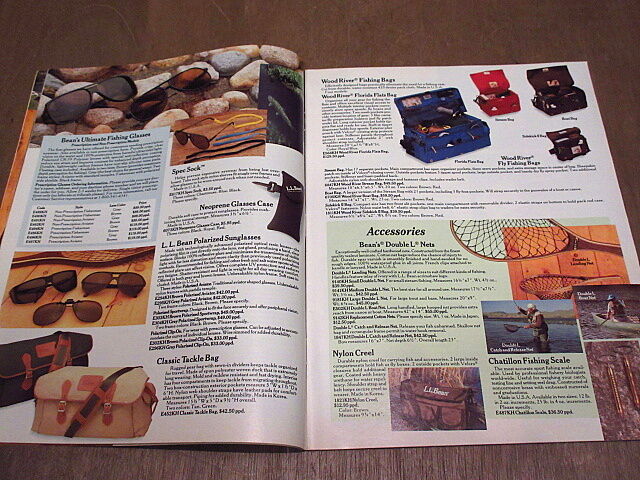 ビンテージ90's○L.L.Bean 1990年フライフィッシングカタログ