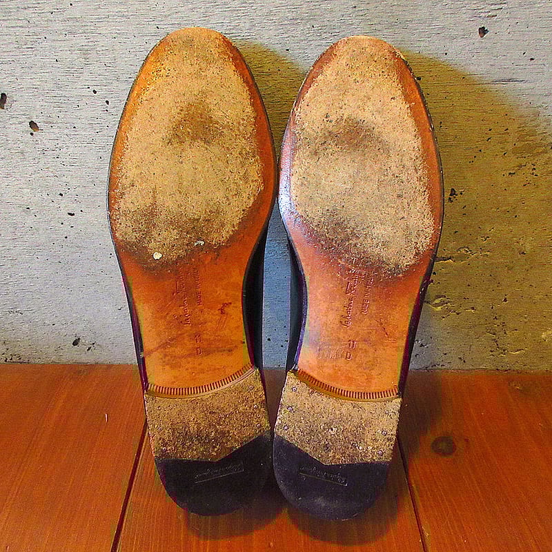 ビンテージ○Salvatore Ferragamoローファー黒size 11D○231226k