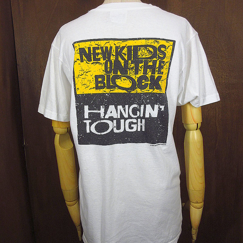 ビンテージ80's○NEW KIDS ON THE BLOCK HANGIN TOUGH Tシ ビンテージ80's○NEW KIDS ON THE BLOCK HANGIN TOUGH Tシ