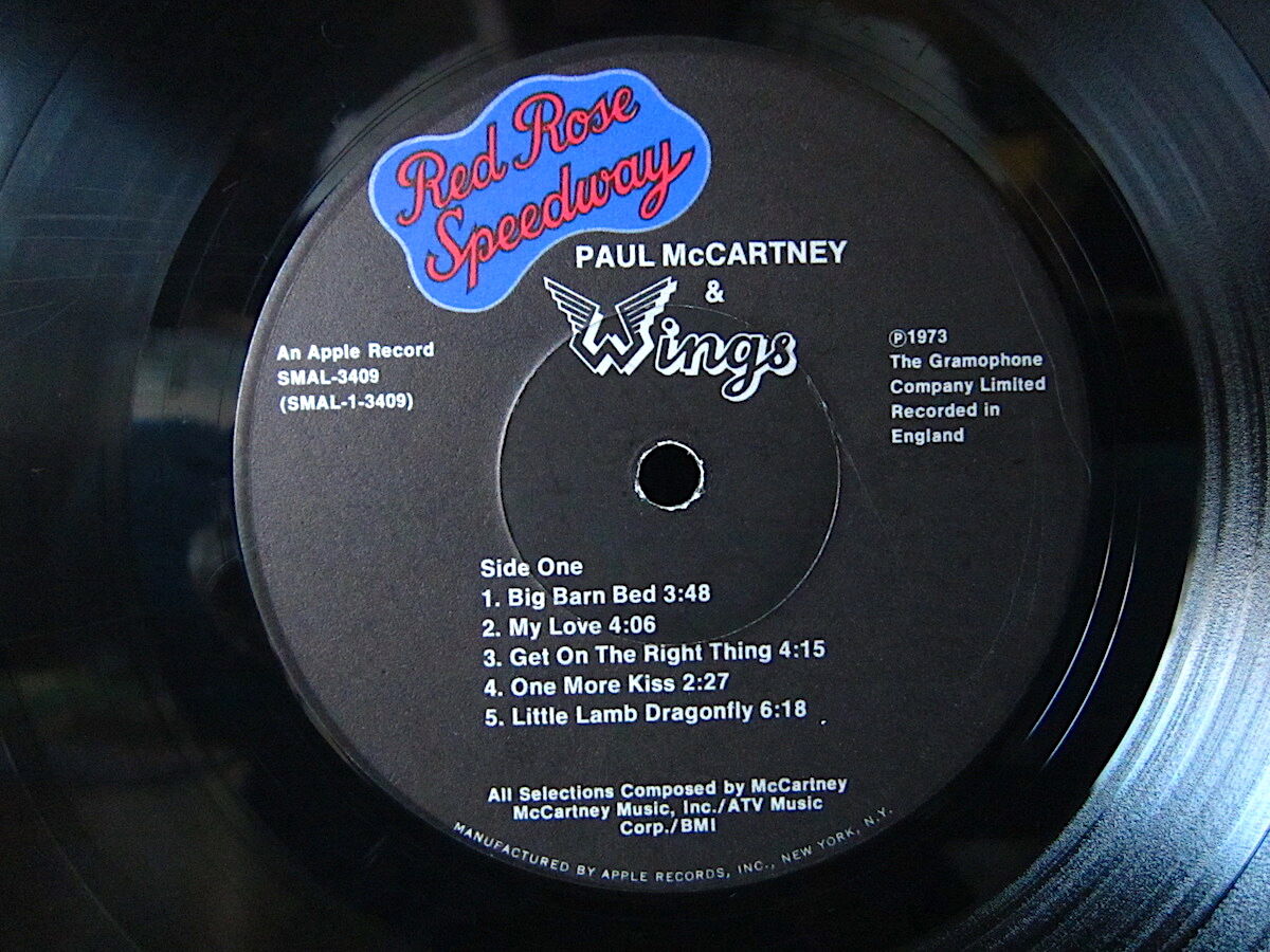 PAUL McCARTNEY AND WINGS○Red Rose Speedway Appl PAUL McCARTNEY AND WINGS○Red Rose Speedway Appl