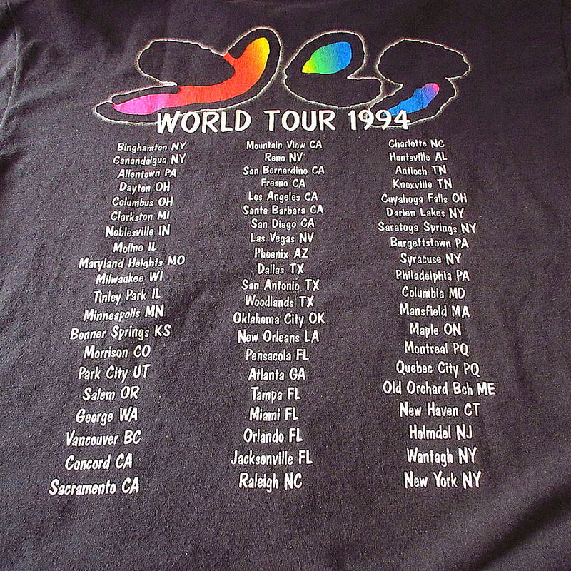美品☆希少☆ Pat Metheny☆ツアーTシャツ☆1995年☆ブラック☆XL 希少 80s BLACKSABBATH ビンテージ ワールドツアー Tシャツ