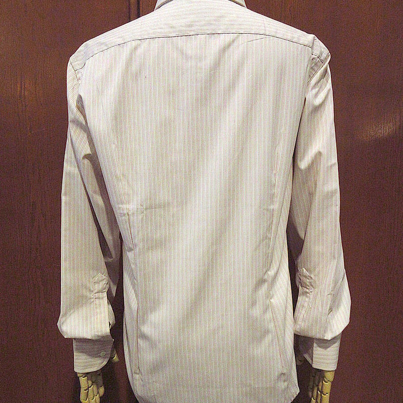 ビンテージ80's○DEADSTOCK YVES SAINT LAURENTマルチストライプド