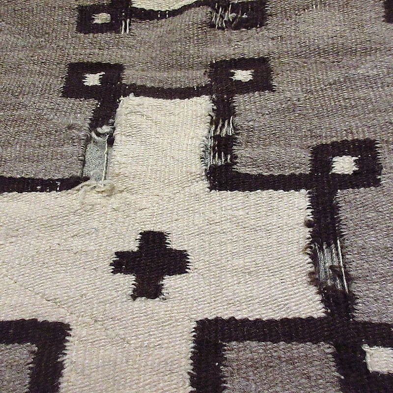 ビンテージ~40's○ナバホラグ約129cm×約81cm○240717i8-rug ビンテージ~40's○ナバホラグ約129cm×約81cm○240717i8-rug