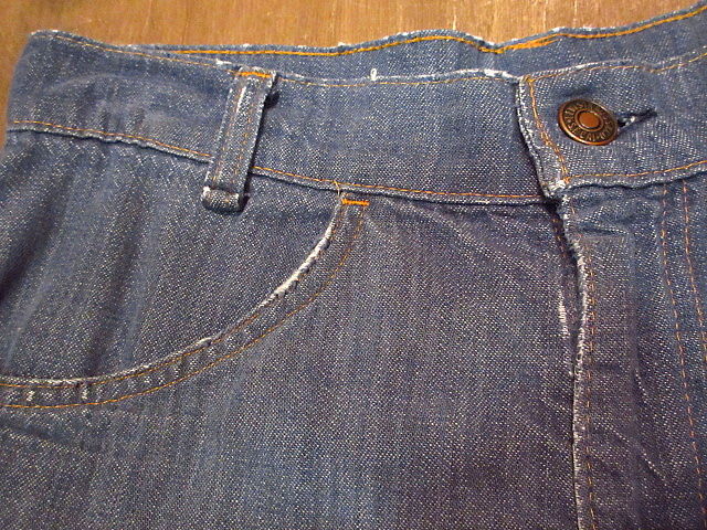 ビンテージ70's○Levi's 746バットダイデニムカットオフショーツW29