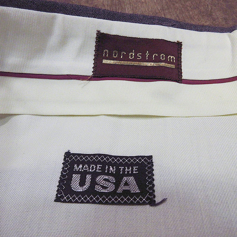ビンテージ70's○nordstromツータックウールスラックスグレー ビンテージ70's○nordstromツータックウールスラックスグレー