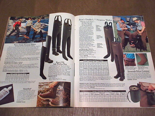 ビンテージ90's○L.L.Bean 1992年フライフィッシングカタログ
