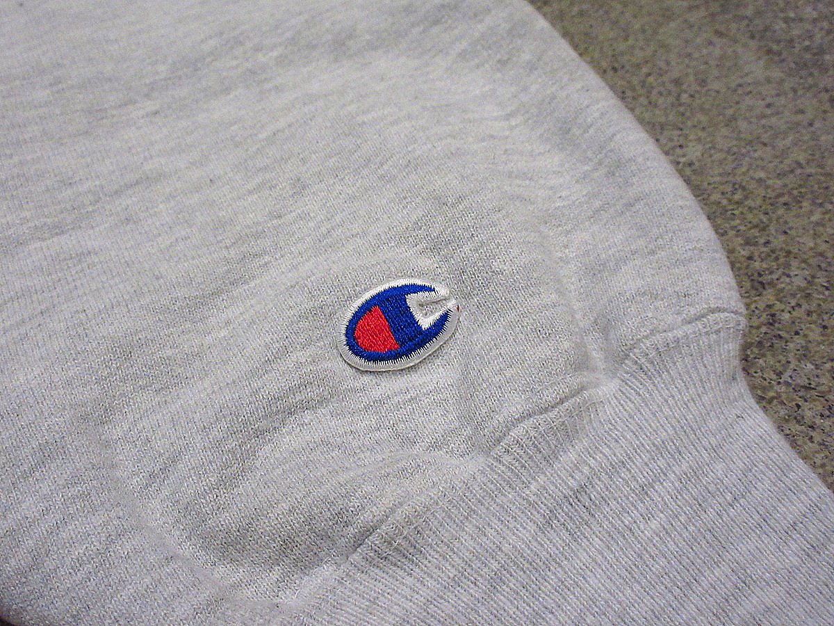 ビンテージ90's○Champion BUCKNELLリバースウィーブスウェットグレー
