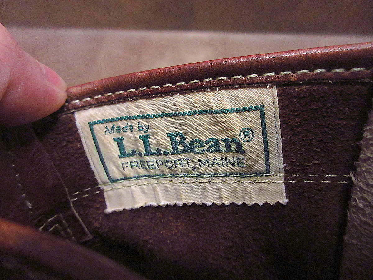 ビンテージ80's○L.L.Beanビーンブーツ茶○240404j1-m-bt-25cm ビンテージ80's○L.L.Beanビーンブーツ茶○240404j1-m-bt-25cm