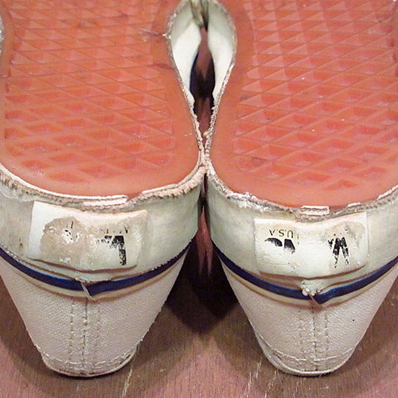 ビンテージ90's○MADE IN U.S.A. VANSオーセンティック生成り ビンテージ90's○MADE IN U.S.A. VANSオーセンティック生成り