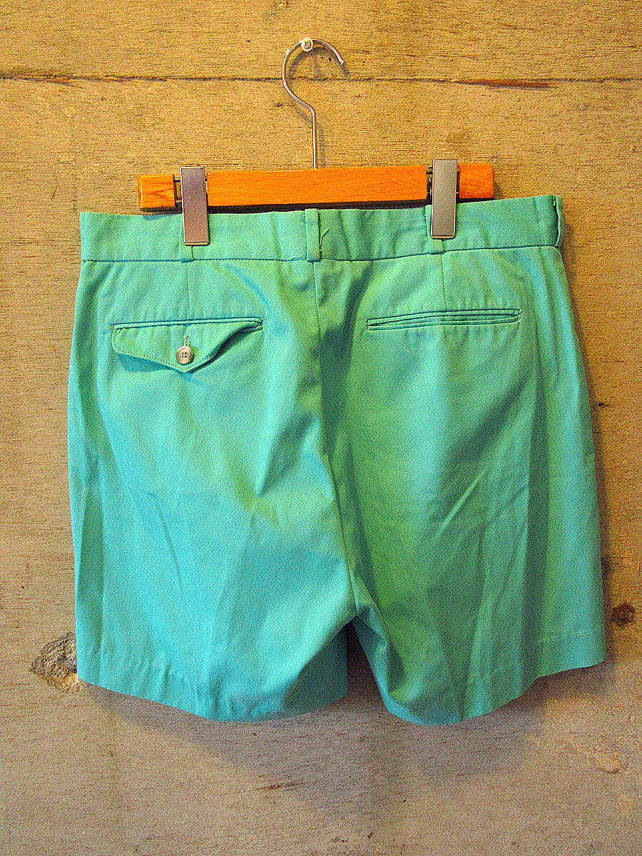 ビンテージ80's○COASTERSショーツティファニーブルー実寸W80cm