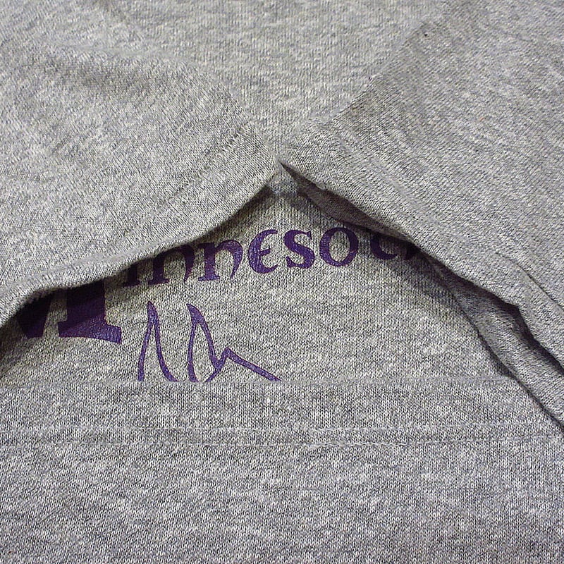 ビンテージ80's○DEADSTOCK ChampionトリコタグMINNESOTA VIKI