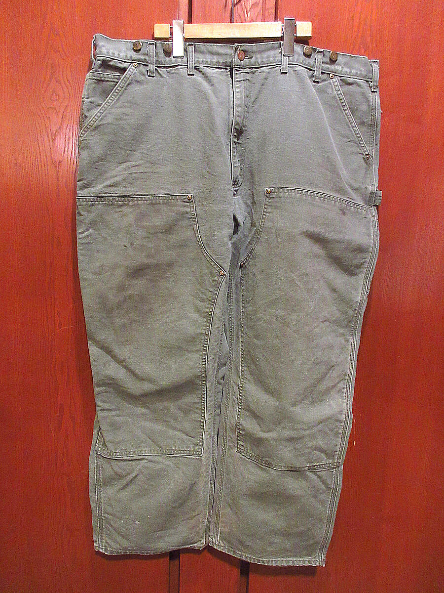 MADE IN U.S.A. Carharttサスペンダーボタン付きダブルニー MADE IN U.S.A. Carharttサスペンダーボタン付きダブルニー