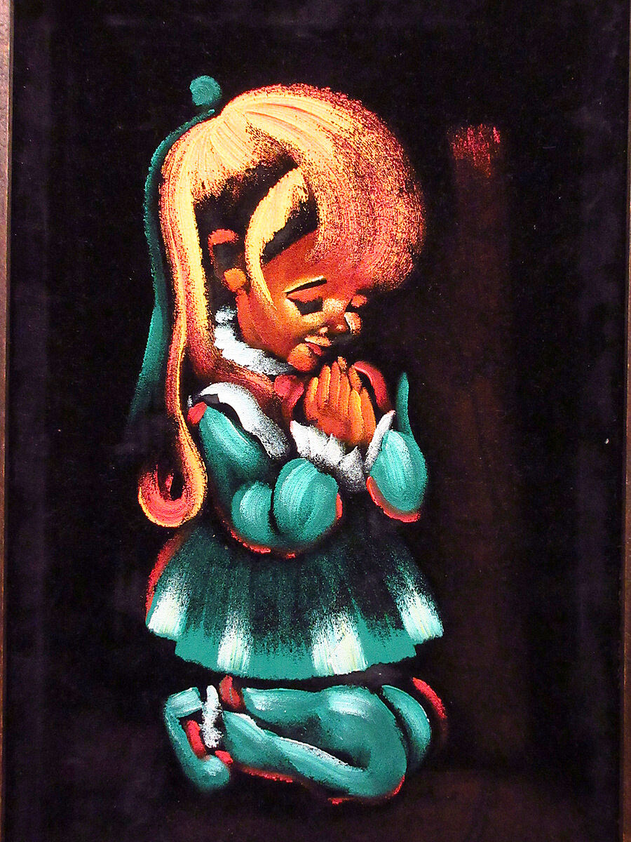 ヴィンテージ ライナス サリー ウッドフレーム 壁掛け