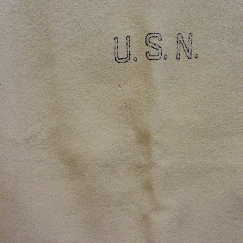 ビンテージ~60's○U.S.NAVYウールブランケットsize 176cm×119cm