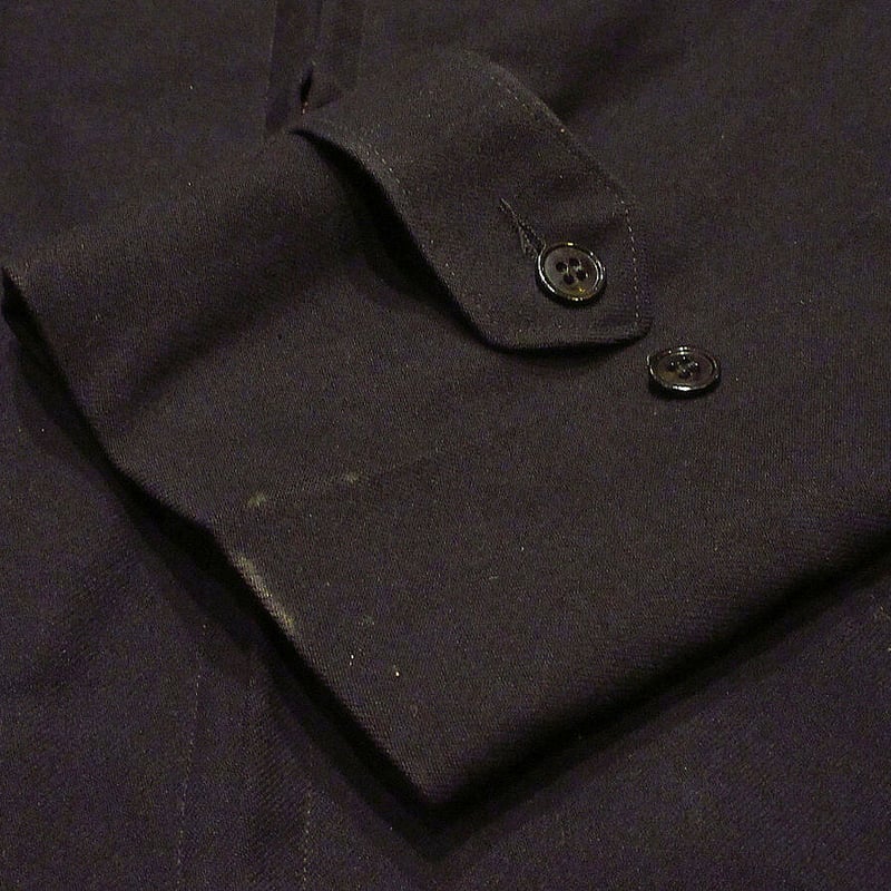 ビンテージ40's○U.S.NAVY?ウールスポーツジャケット黒 ビンテージ40's○U.S.NAVY?ウールスポーツジャケット黒
