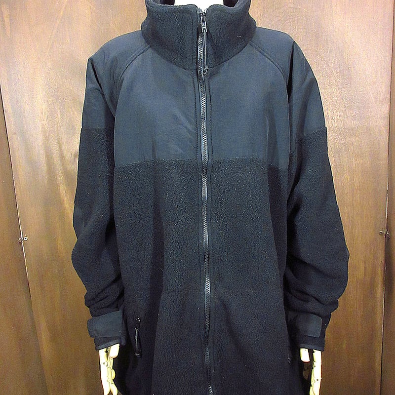 ビンテージ2000's○PECKHAMフリースジャケット黒size XL○240222j5-m