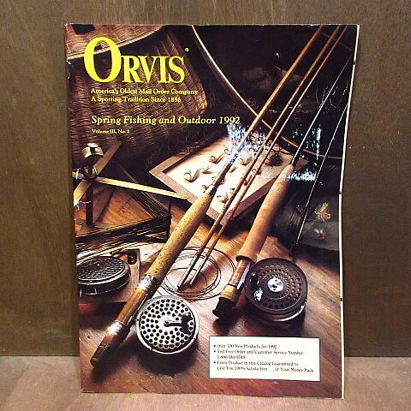 ビンテージ90's○ORVIS 1992年カタログVolume III, No.2○21020