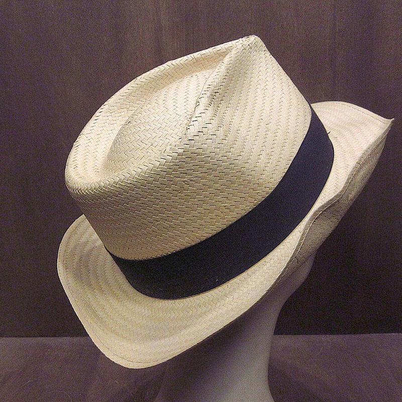 ビンテージ70's○Golden Gate Hat Co.ストローハットsize L○2304...